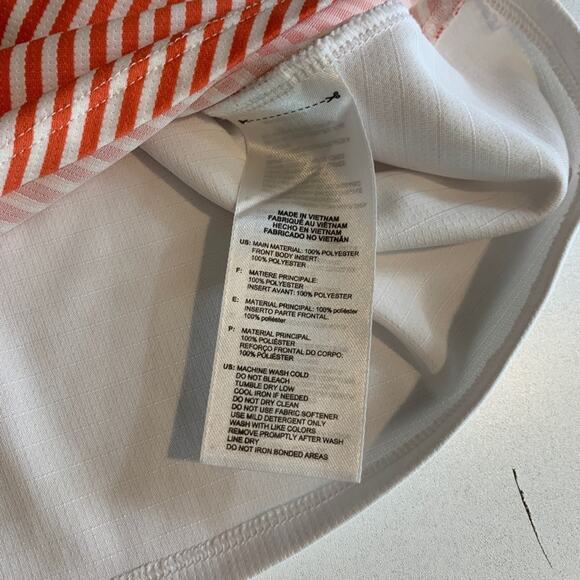 Adidas Polo Shirt Women XL Extra Large Multi ClimaChill Striped Performance Golf - Picture 9 of 12